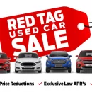 Red Tag Used Car Sale